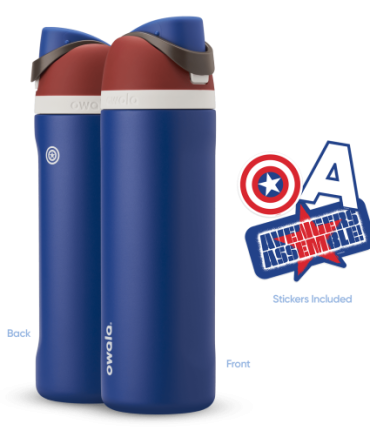 24oz FreeSip: Marvel Captain America