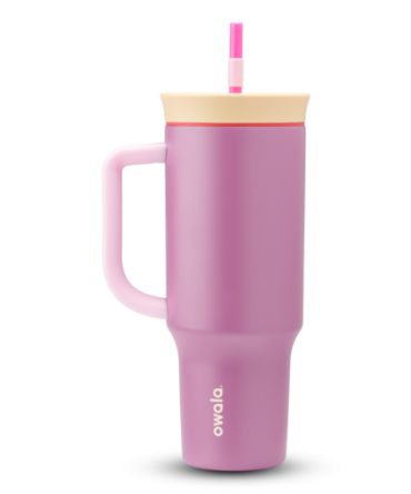 40oz Tumbler Smell the Roses