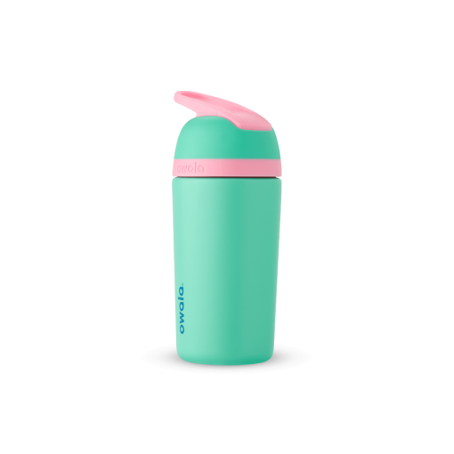 Kids’ Stainless Steel Flips Teal + Pink